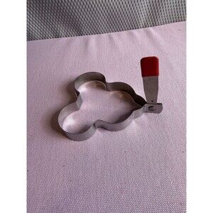 Mickey Mouse Shaped Pancake Cookie Sandwich Egg Mold Metal Handle Disney 5”